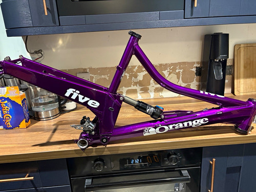Orange five mark 2015 frame - orange,