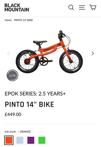 Black mountain pinto bike - mountain,