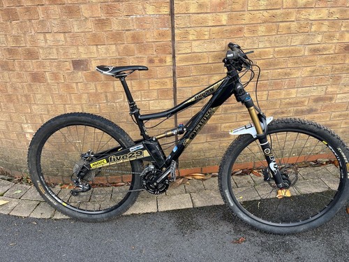 Orange 29er mountain bike - orange,